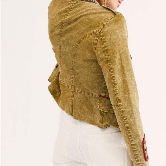 Free People Naomi Structured Military Jacket - Picture 3 of 4